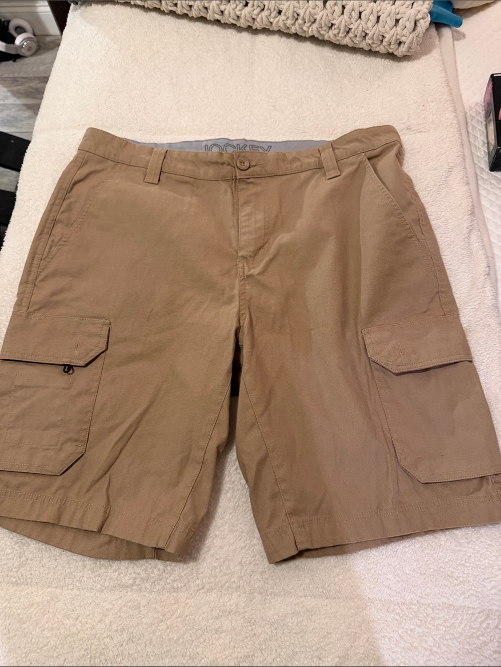 Jockey Men's Cargo Shorts - Tan